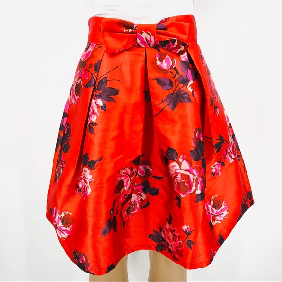Joanie Floral Bow Ruffle Skirt - Picture 5 of 8